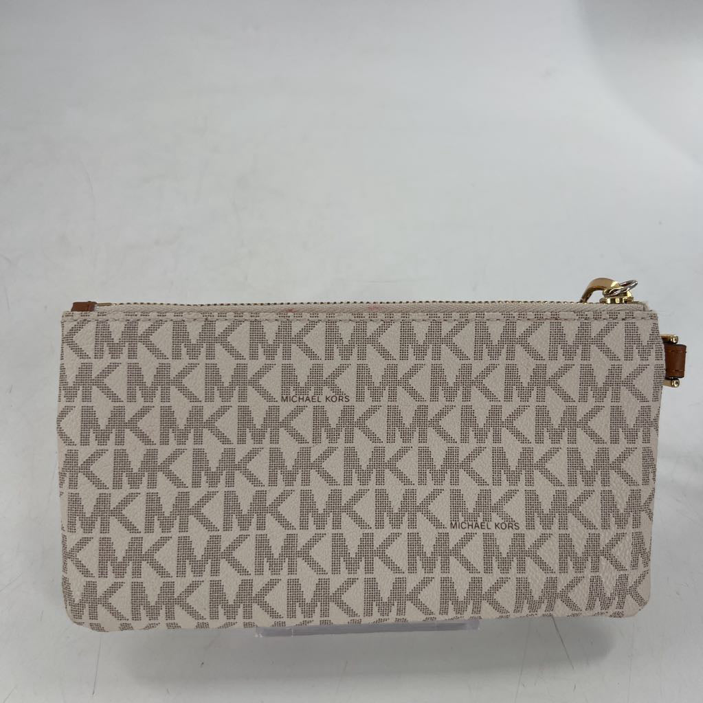 monogram wristlet