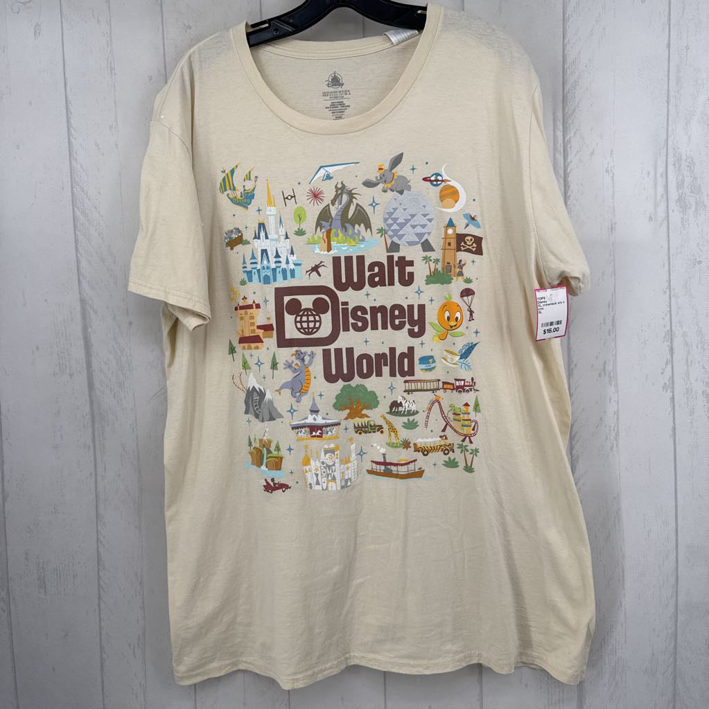 XL crewneck s/s t-shirt-walt disney world