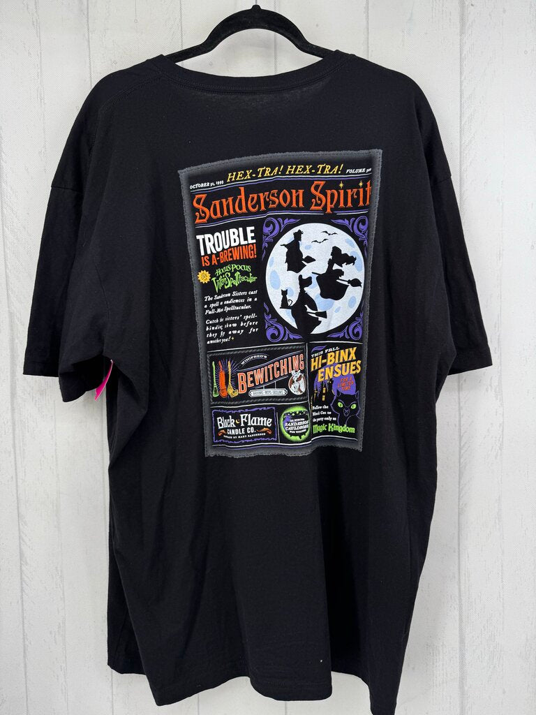 XXL crewneck s/s t-shirt-hocus pocus