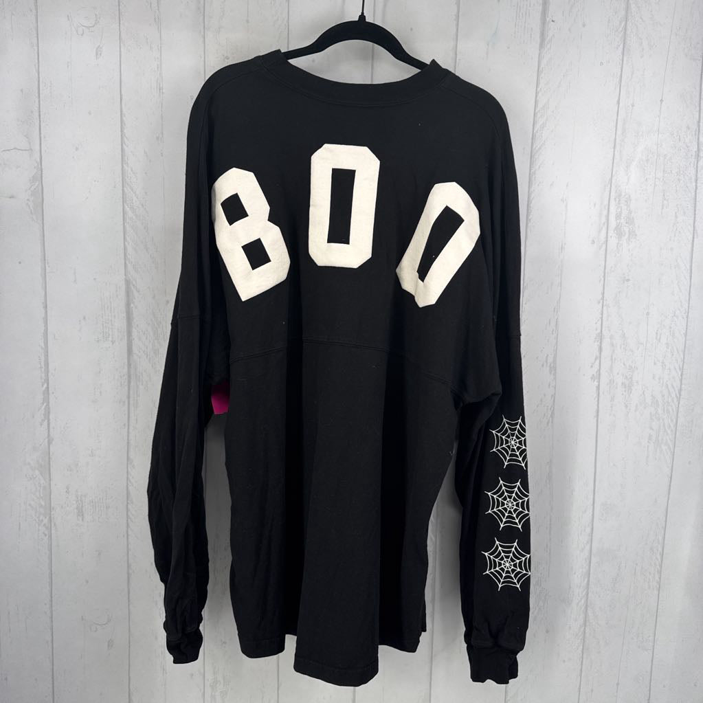 XXL crewneck l/s t-shirt-mickey mouse/spider web