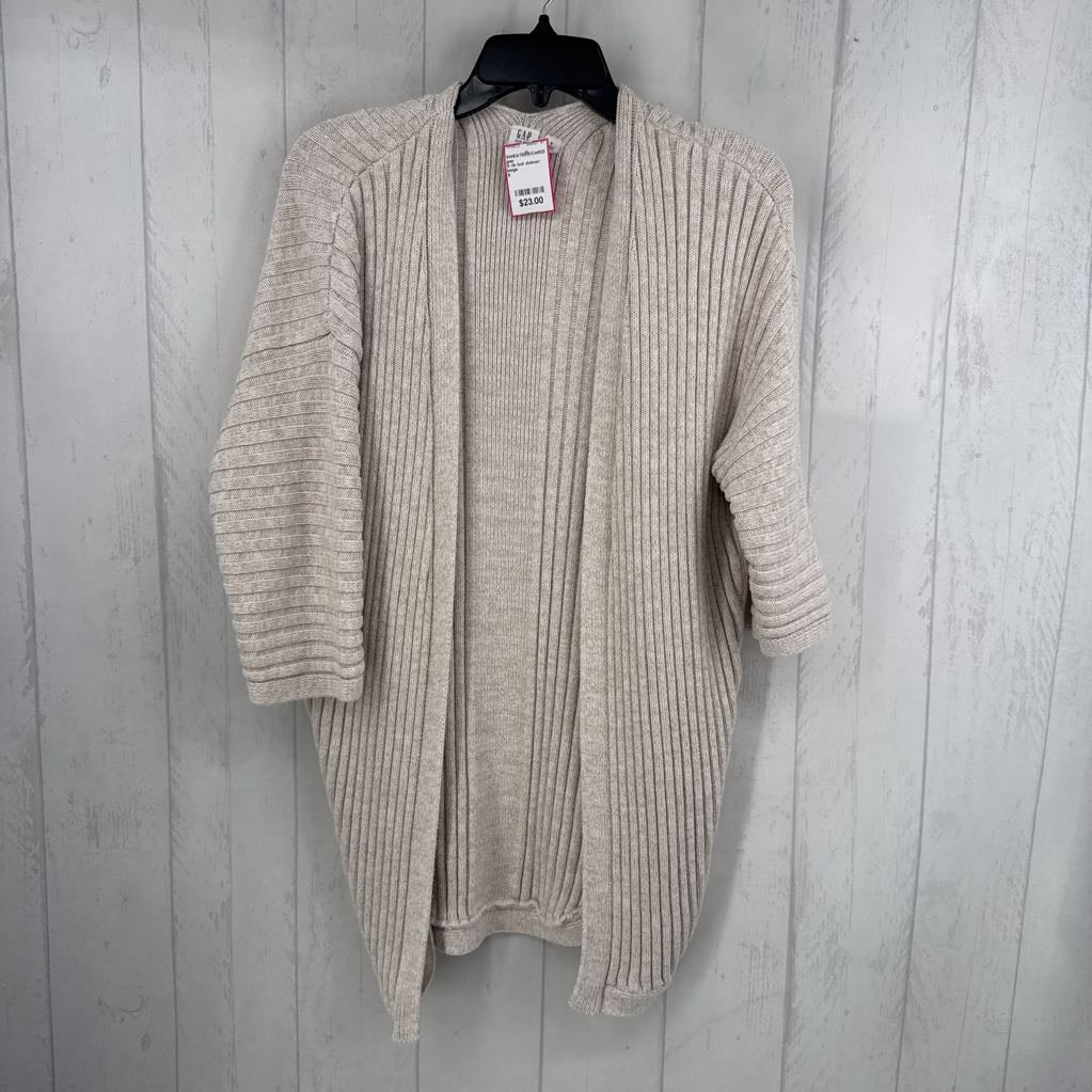 S rib knit dolman slv cardi