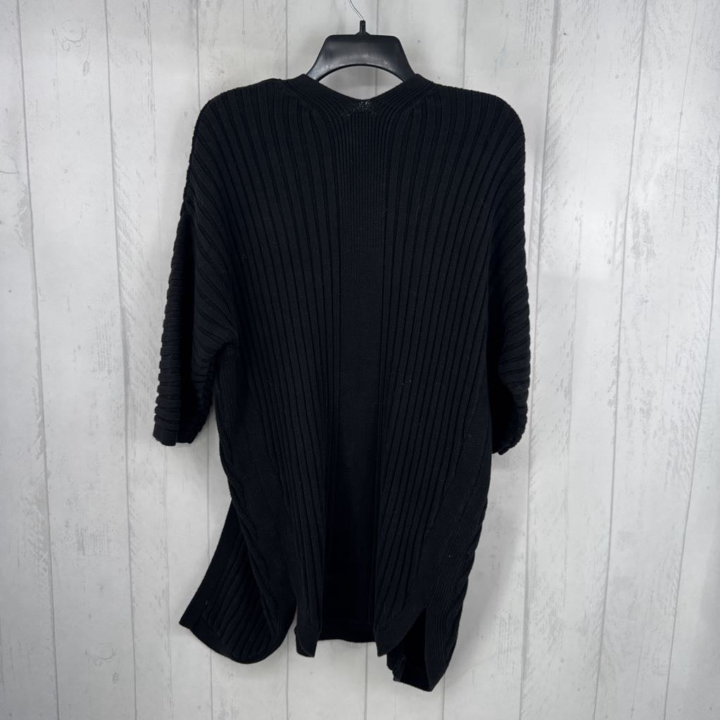 S rib knit dolman slv cardi