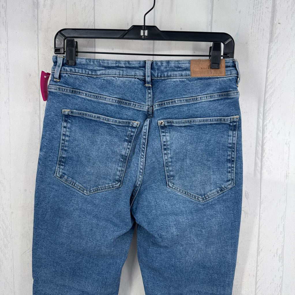 8 straight leg jeans