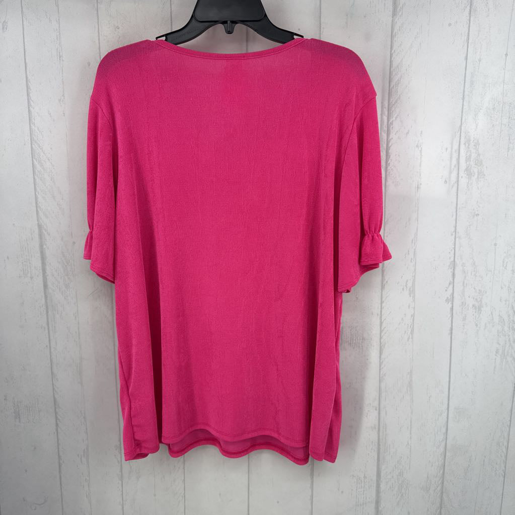 L v-neck s/s top