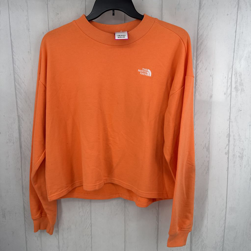 L crewneck logo sweatshirt