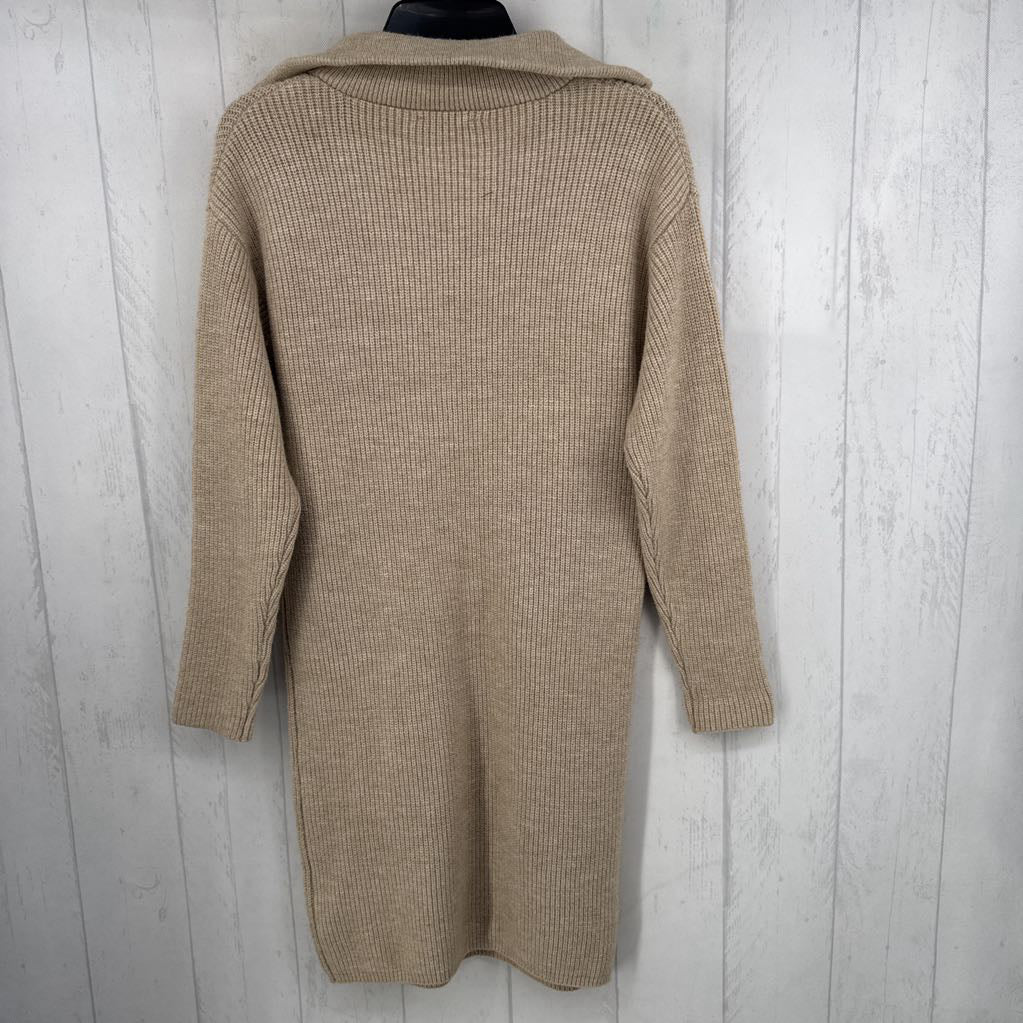 M quarter zip sweater dress