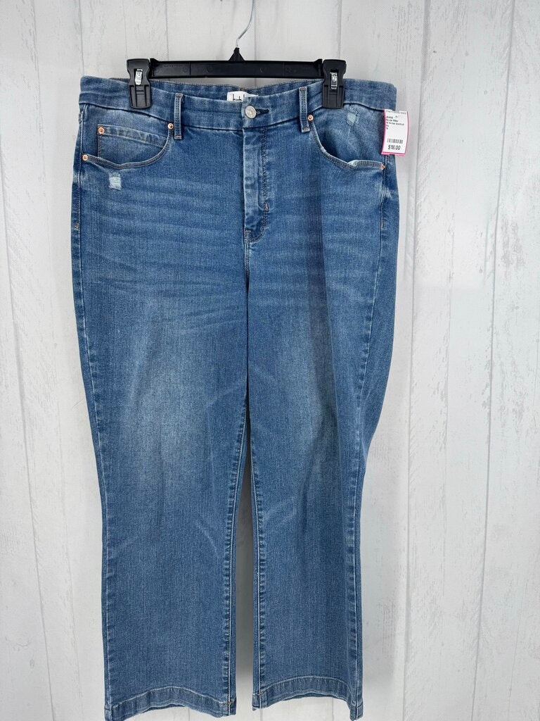 14 hi-rise bootcut jean