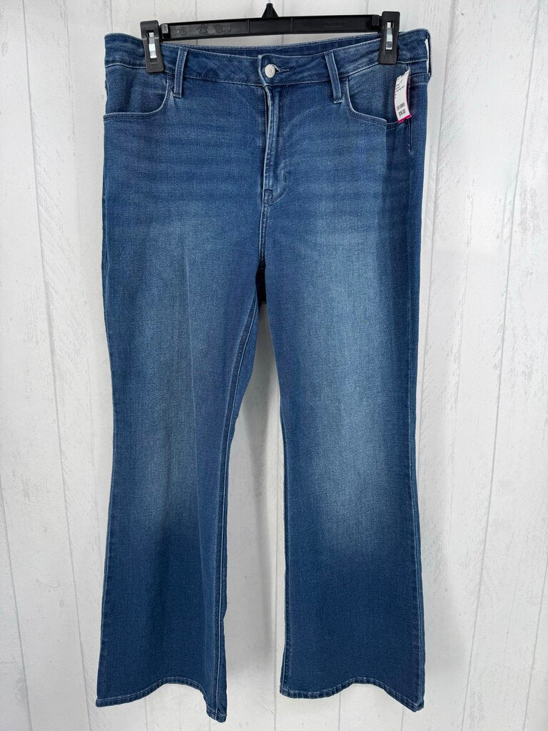 14 flare leg jeans