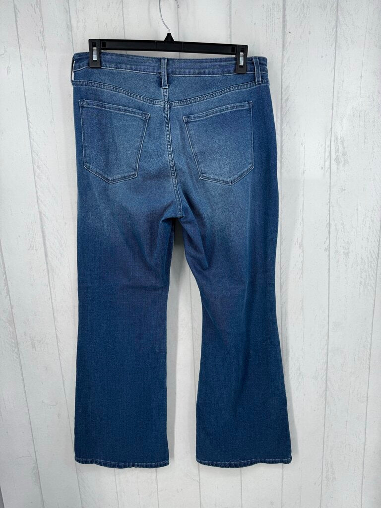 14 flare leg jeans