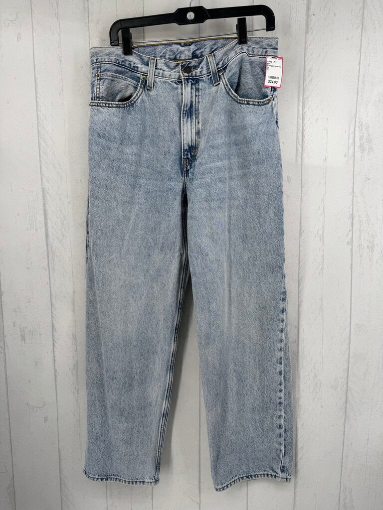 30 baggy wide leg jean