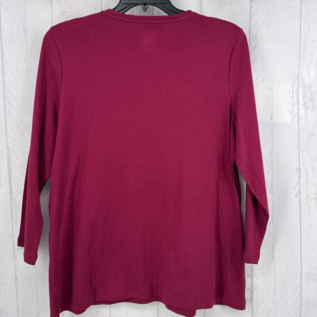 XL round neck l/s tee