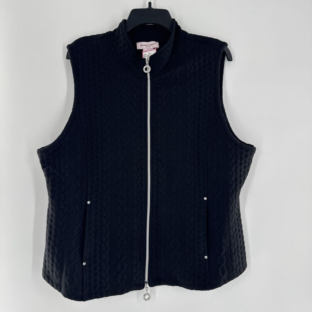 XLp quilted knit vest