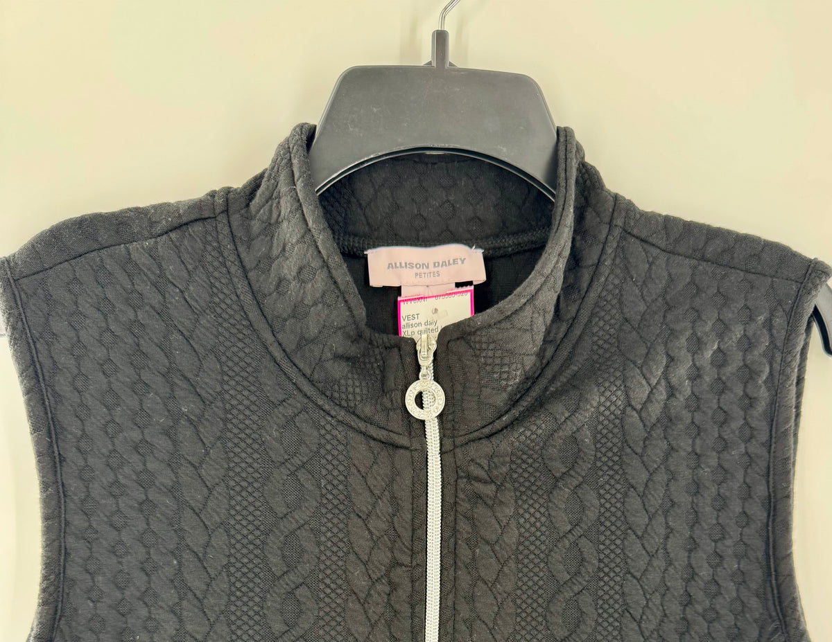 XLp quilted knit vest