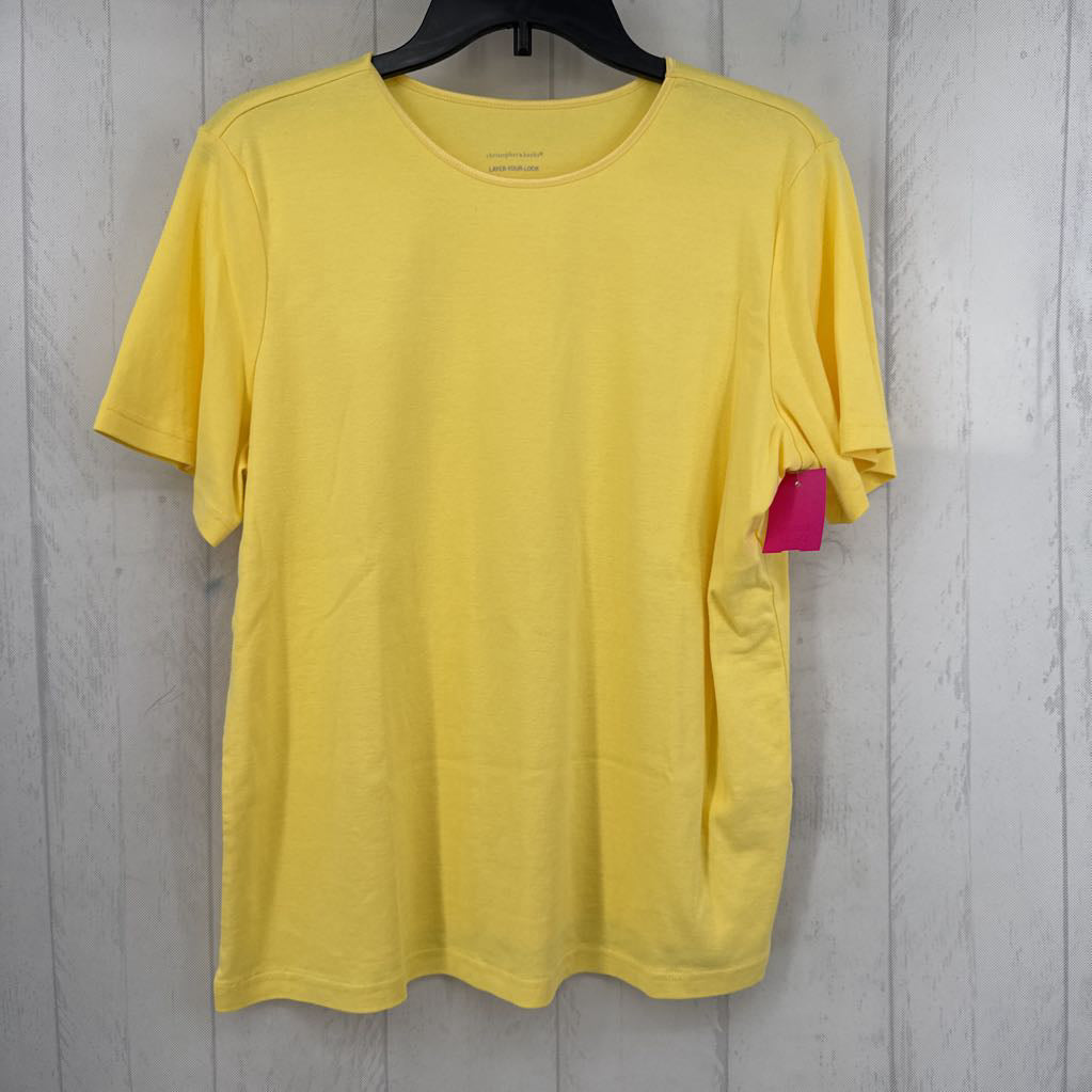 XL round neck s/s tee