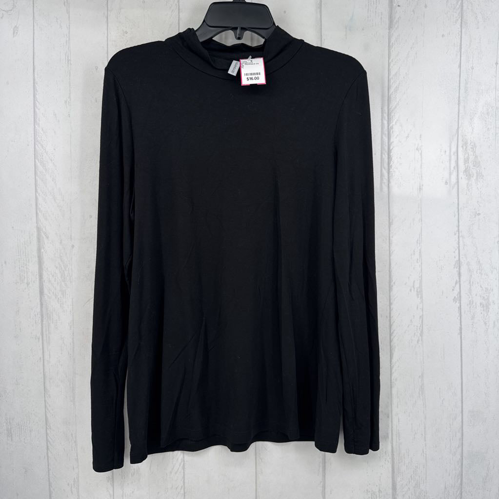 XL mockneck l/s tee