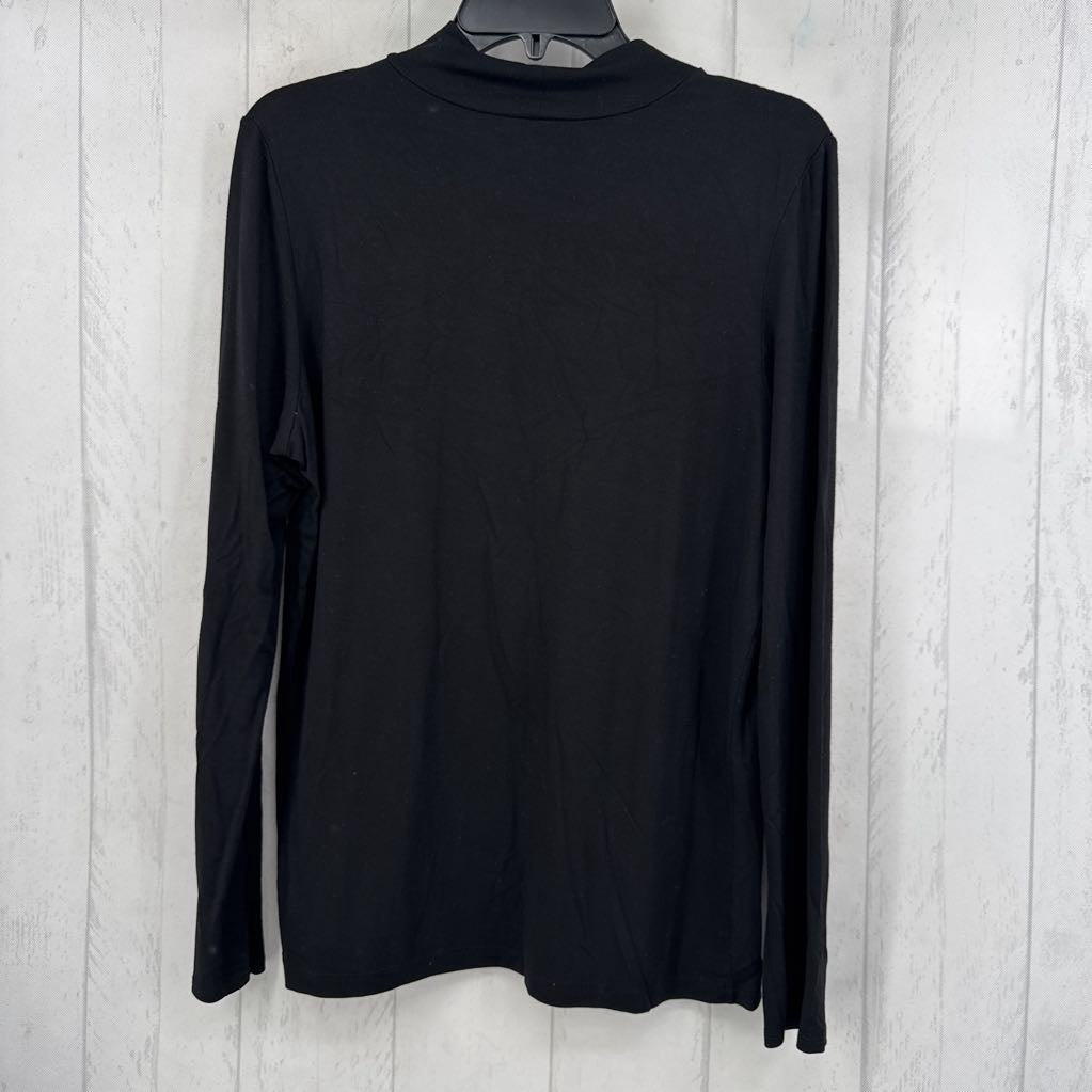 XL mockneck l/s tee
