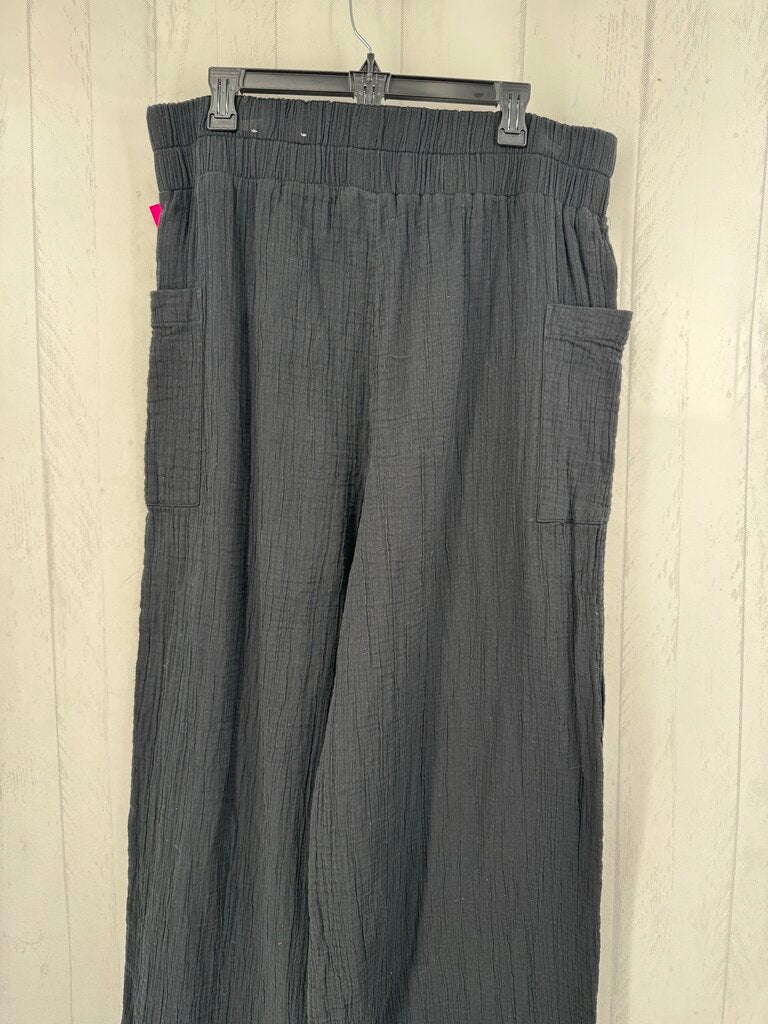 XL pull-on wide leg pant