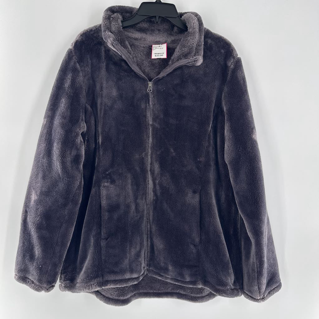 XL fleece zip-up jacket