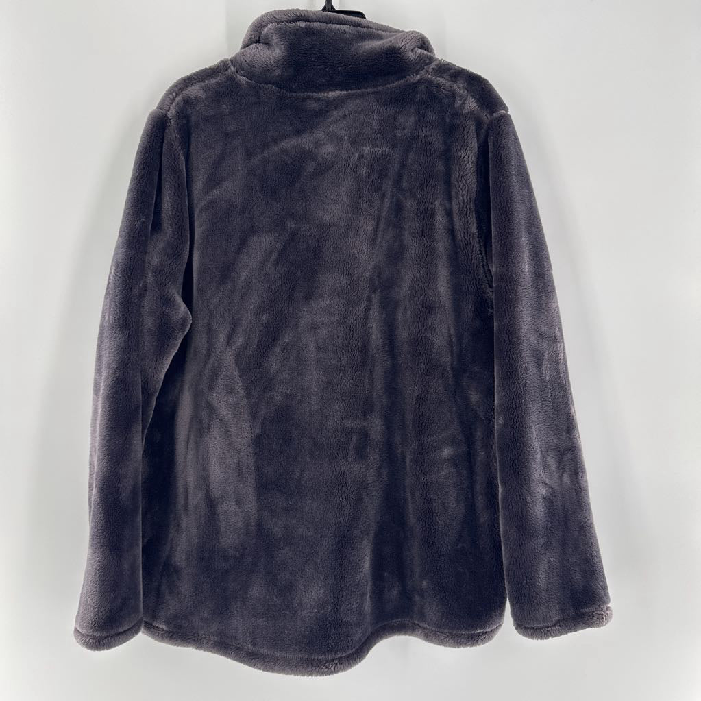 XL fleece zip-up jacket