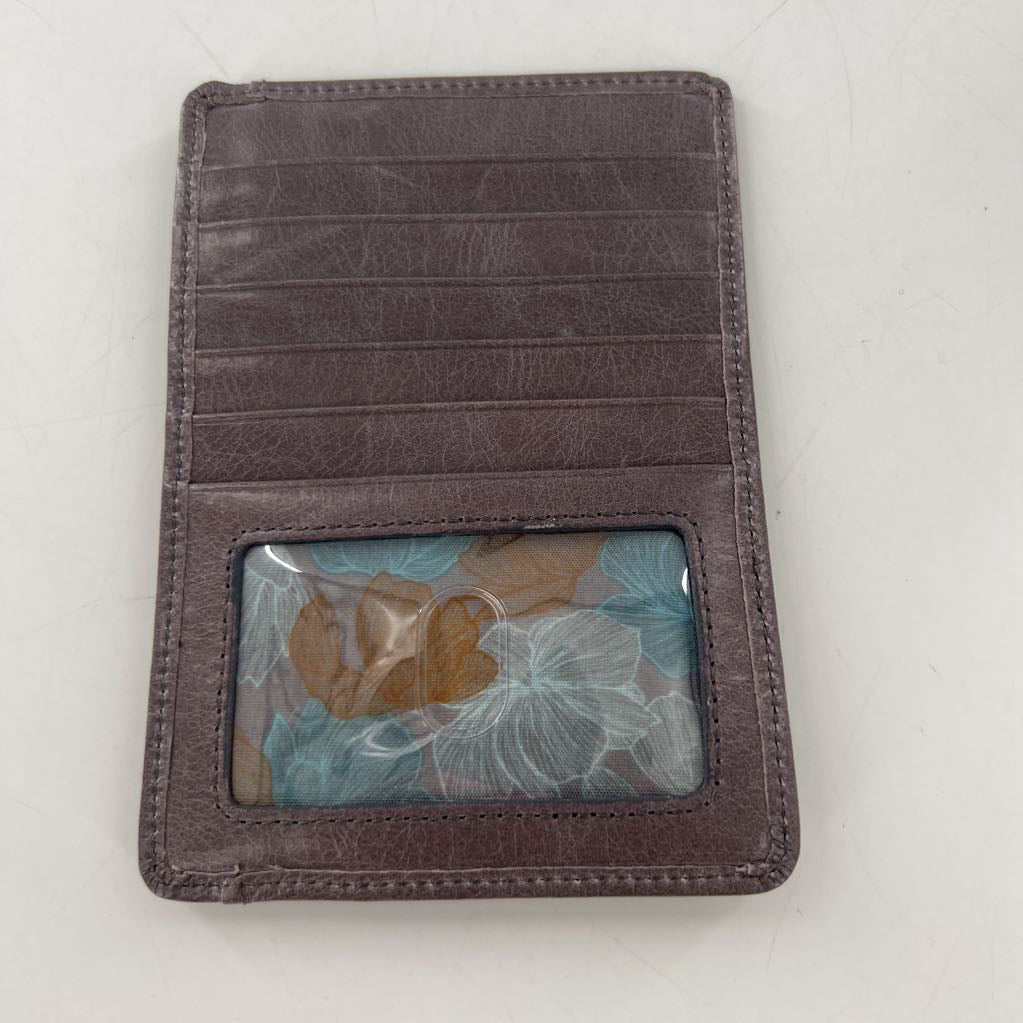 leather slim wallet