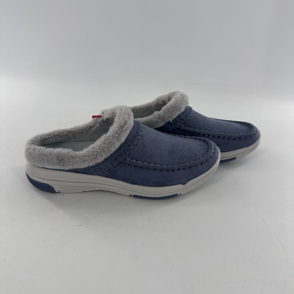 8 faux fur lined clogs