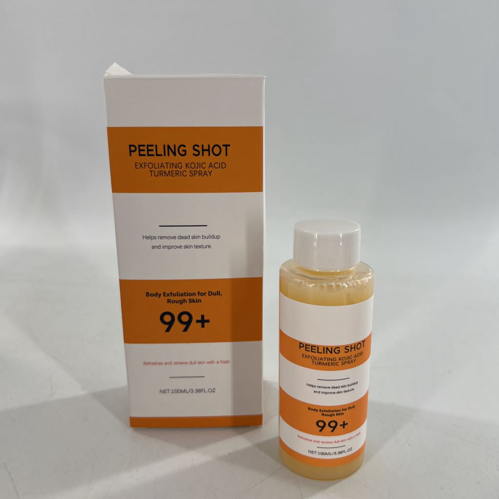 exfoliating kojic acid turmeric spray