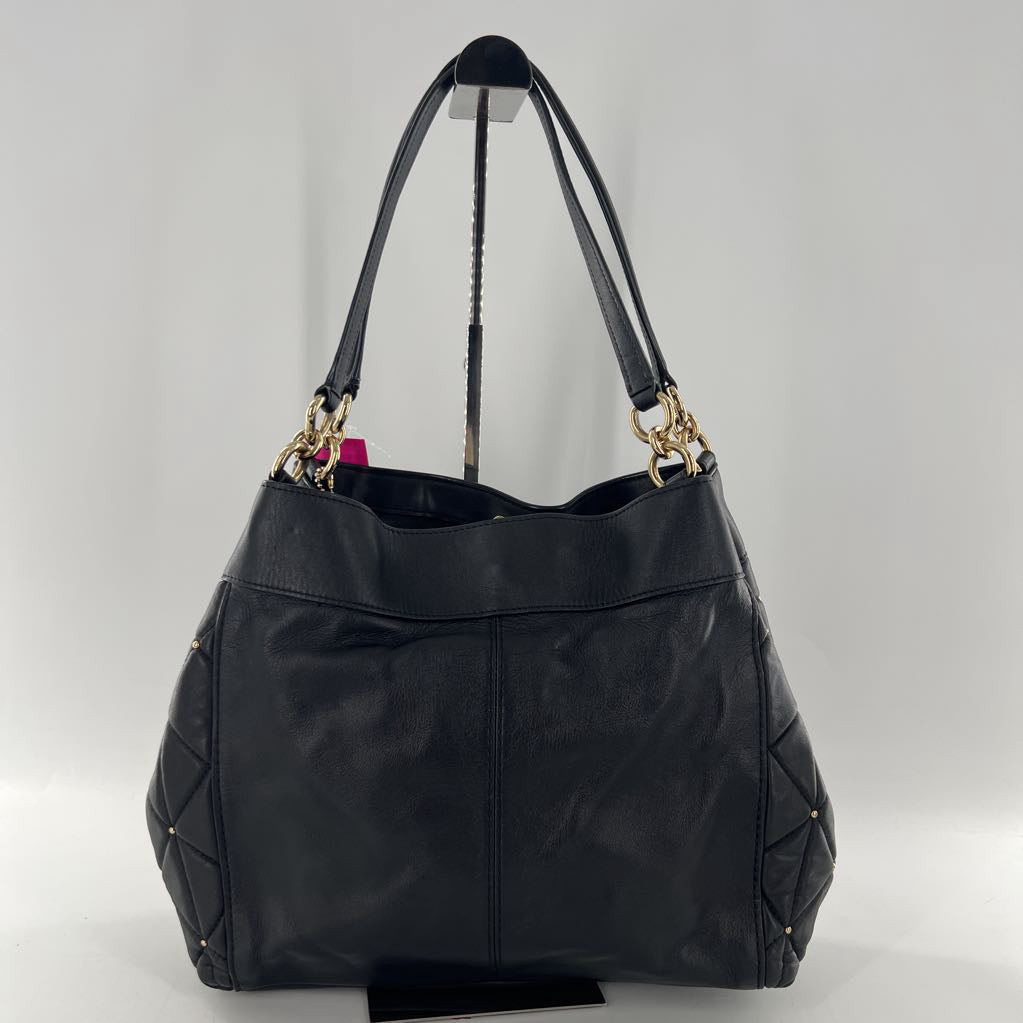 diamond quilted chain strap satchel