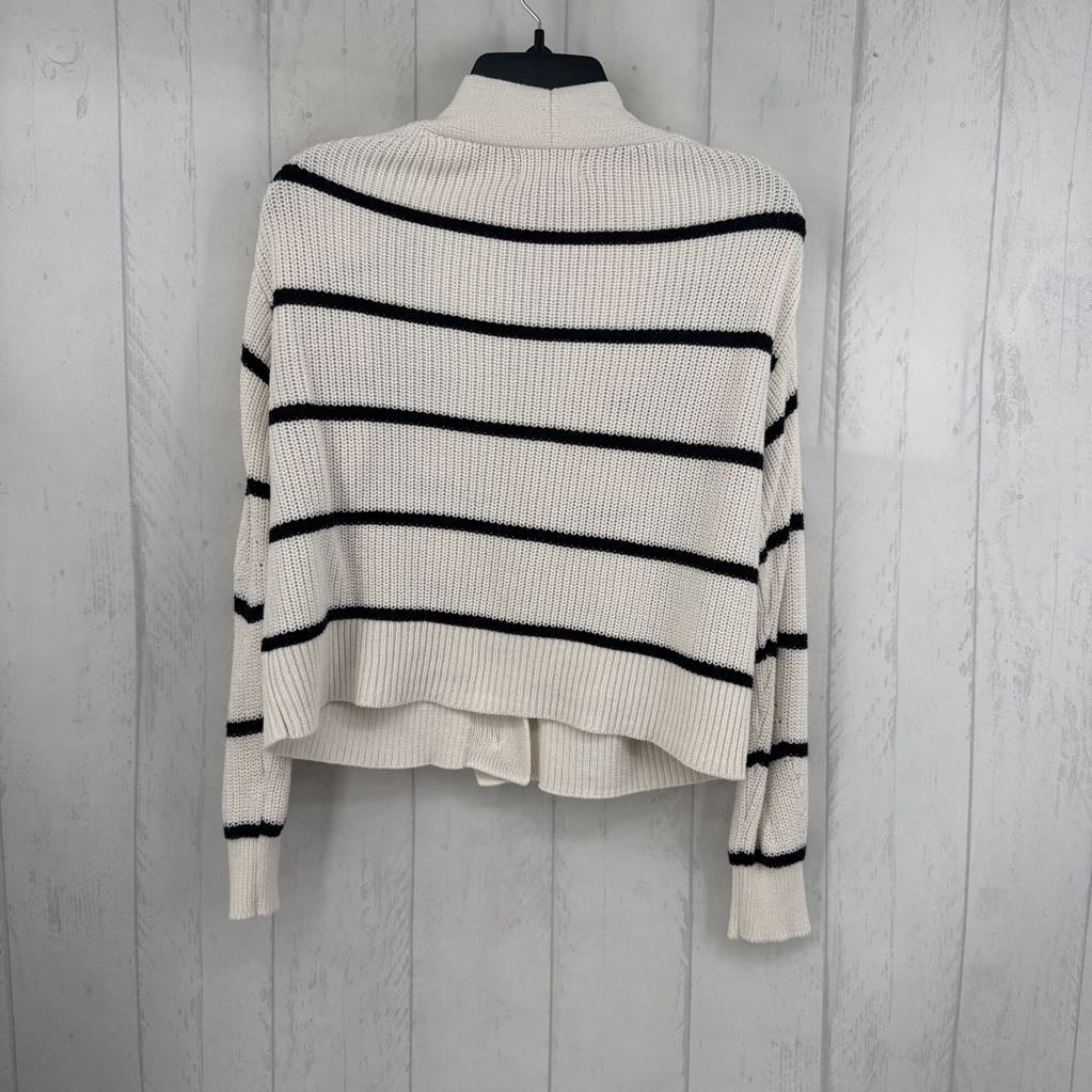 XS striped button down cardi