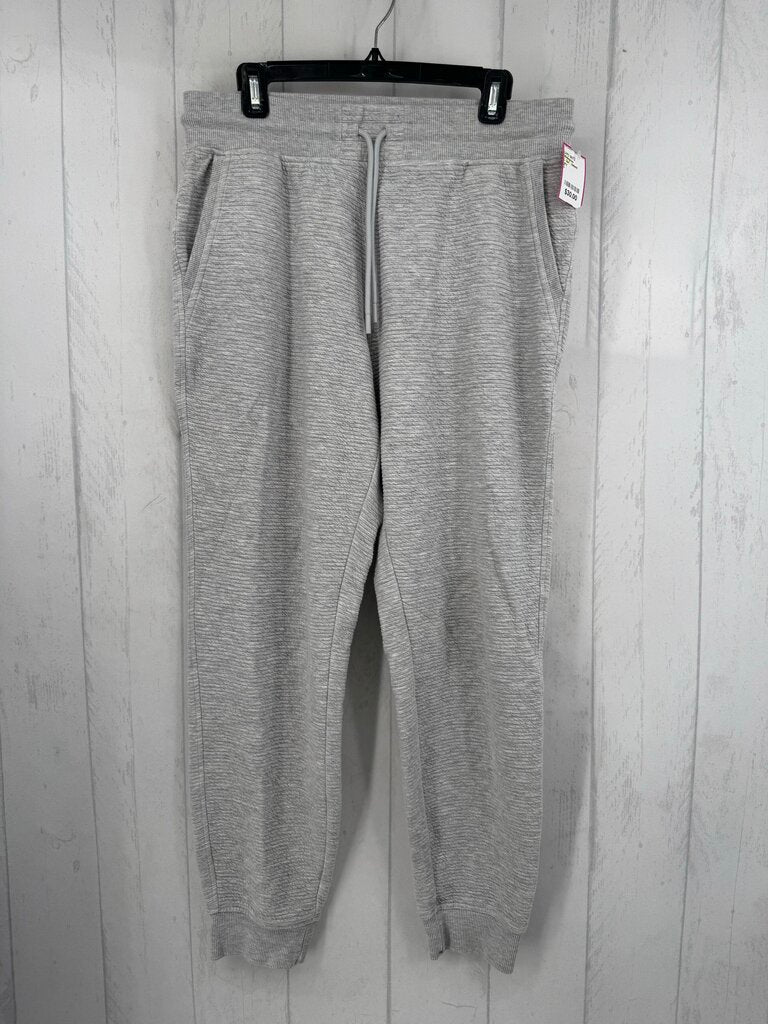L 2pc ribbed jogger set