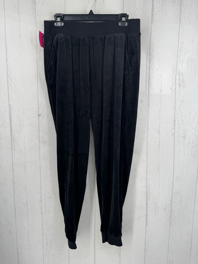 L 2pc velour jogger set