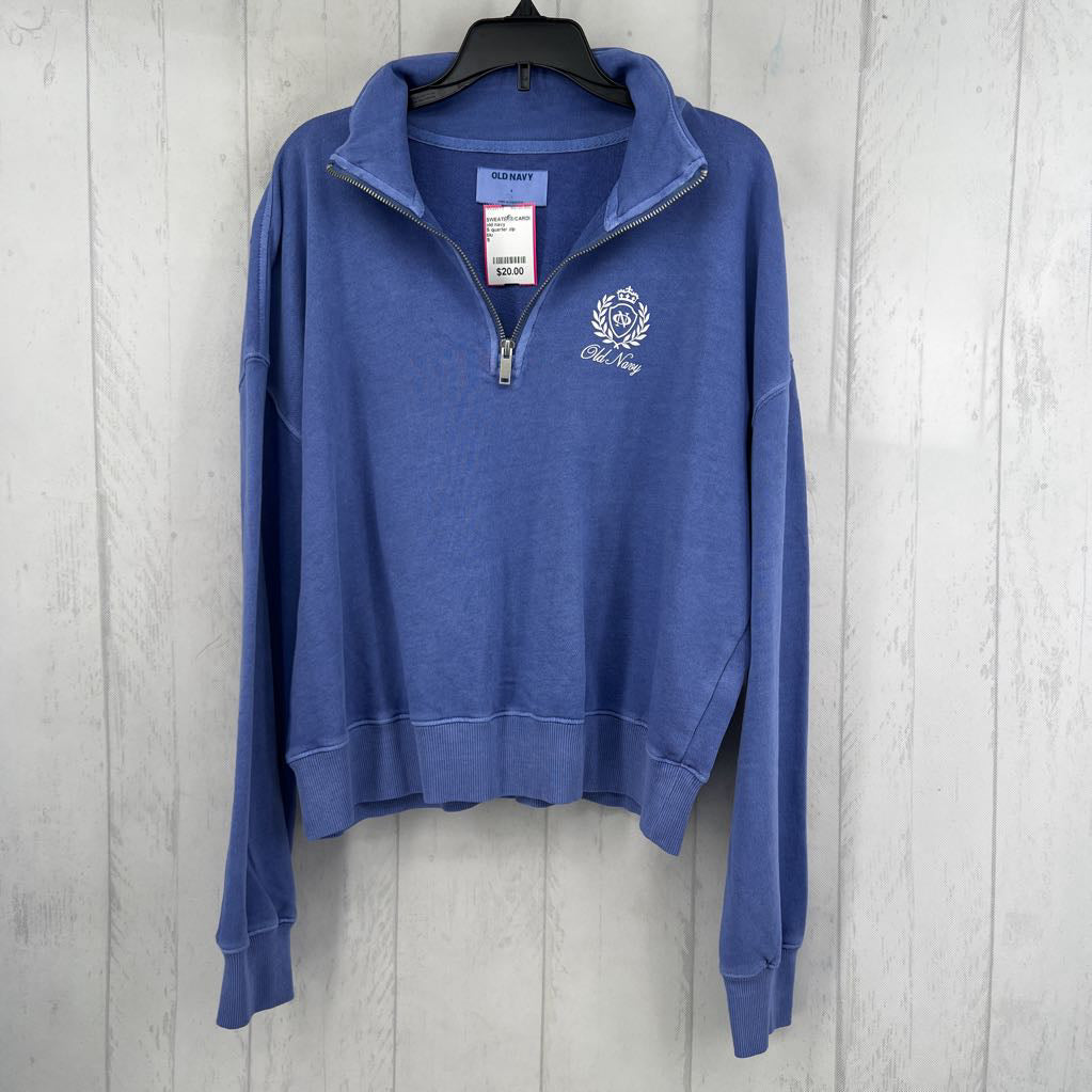 S quarter zip pullover