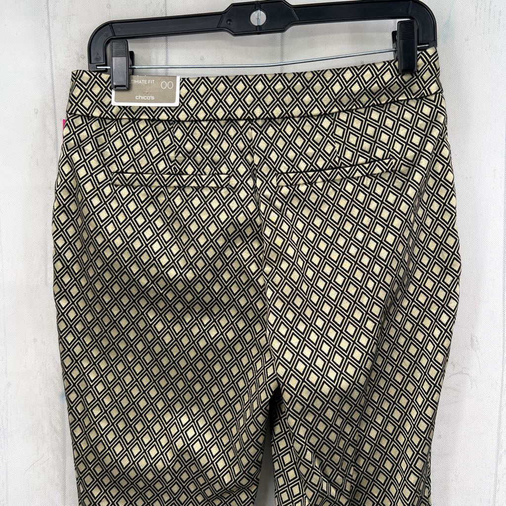 R60 XS jacquard ankle pant