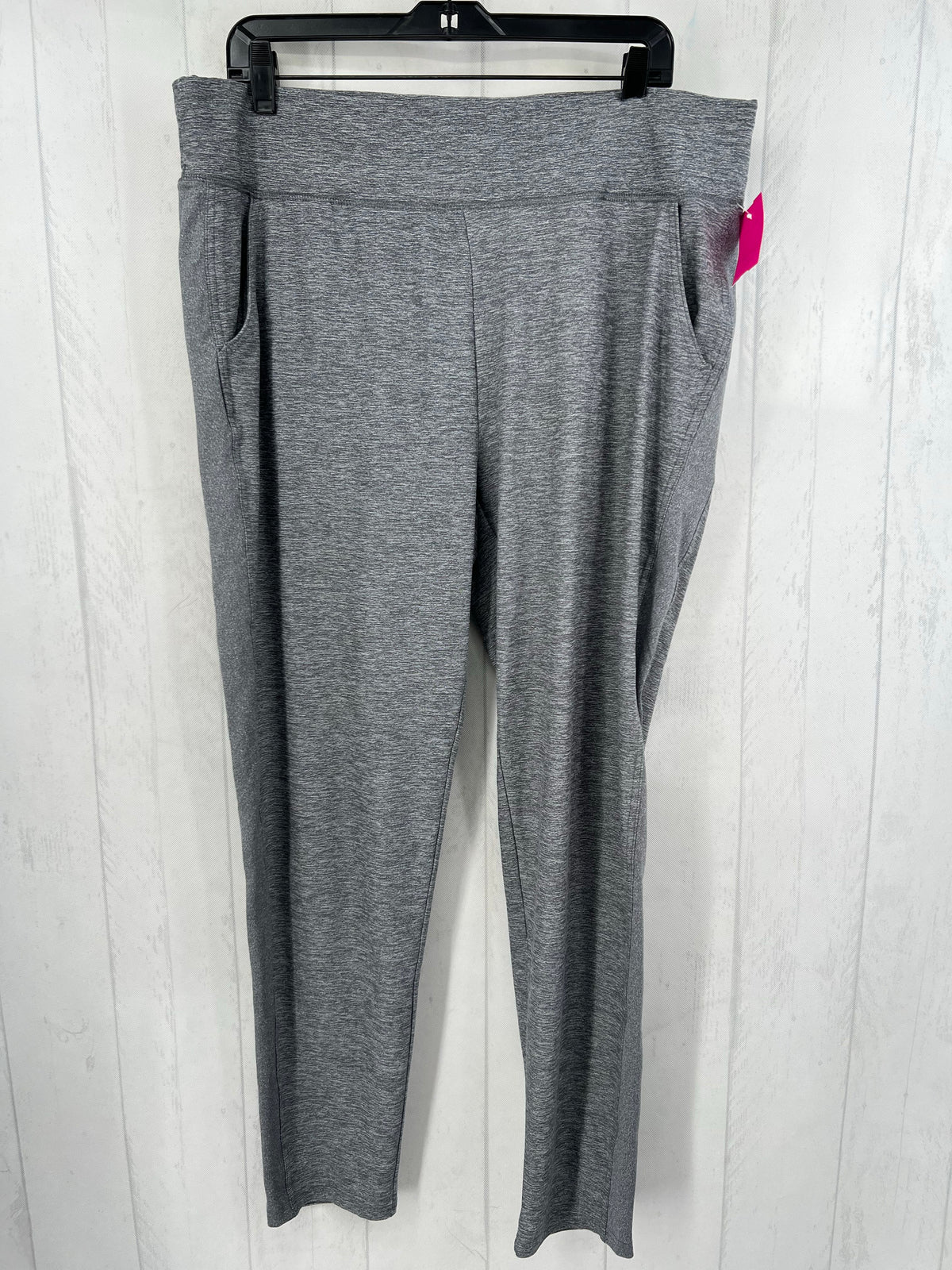 XL marled pull-on pant