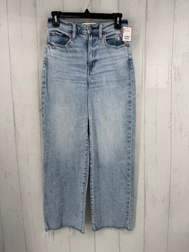 26 wide leg jean