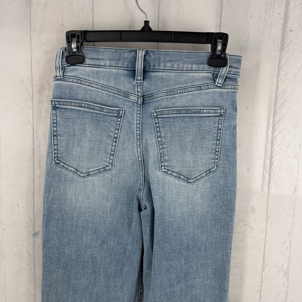 1 hi-rise straight leg jean