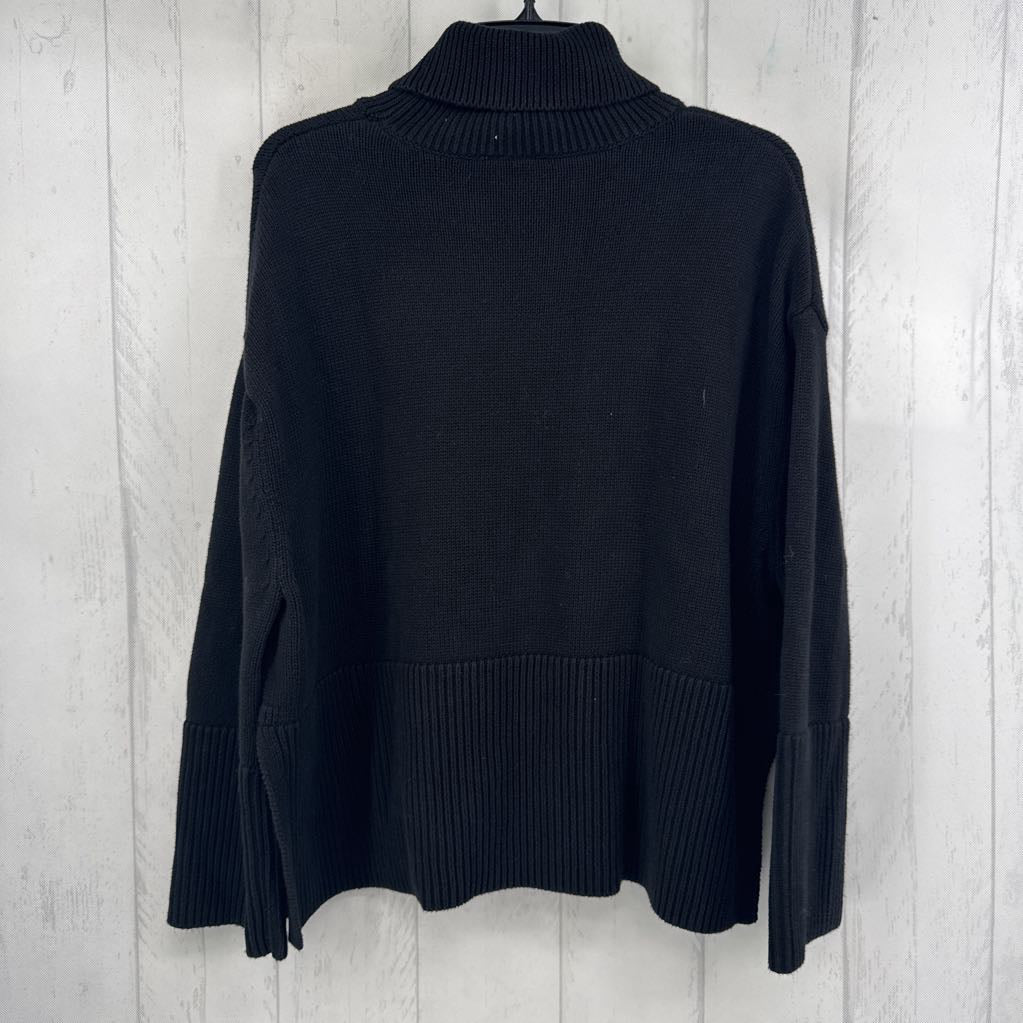 M l/s t-neck sweater