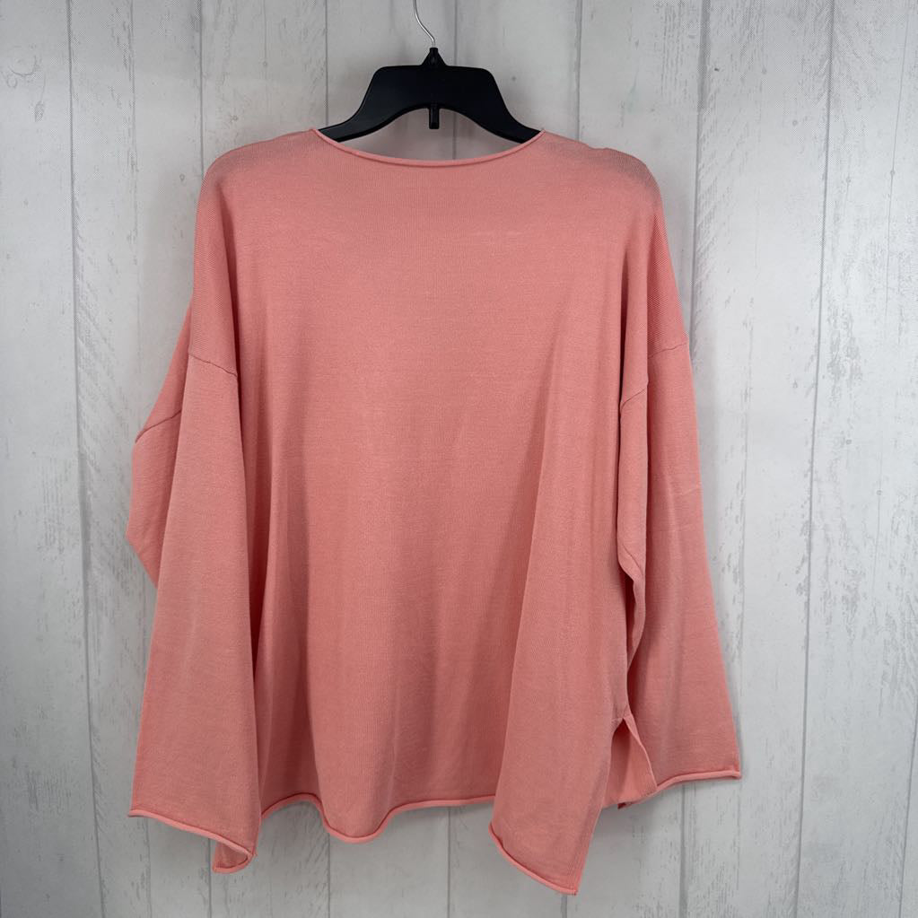 XL v-neck l/s knit top