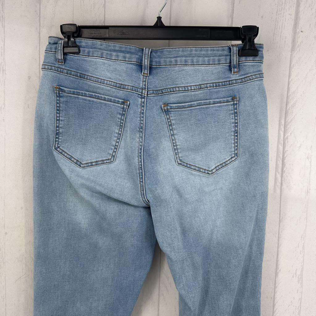 8 stretch straight leg jean