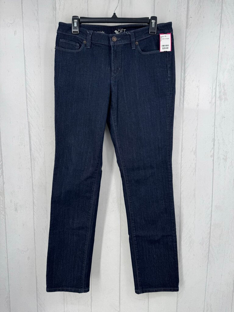 8 modern straight leg jean