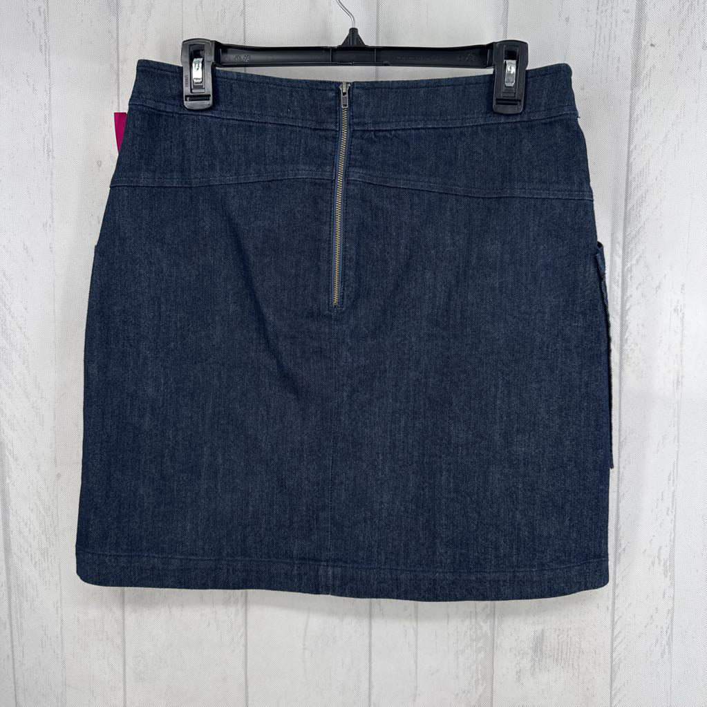 6 jean skirt