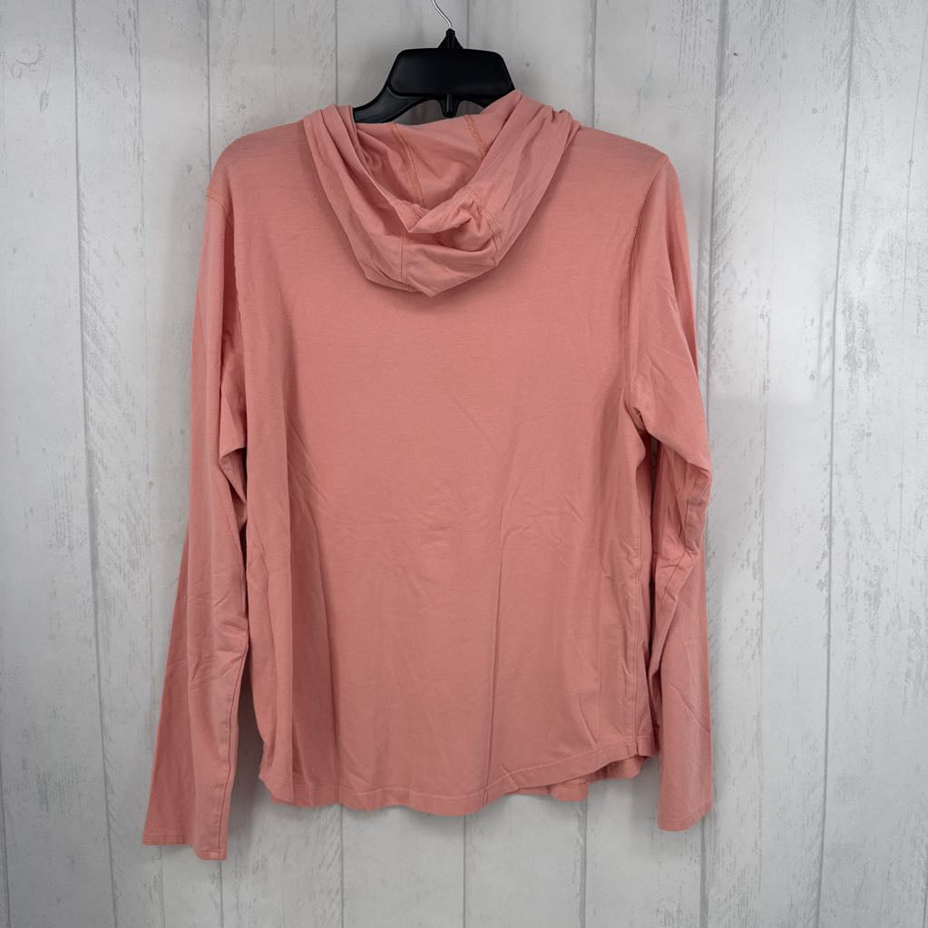 S hooded l/s tee