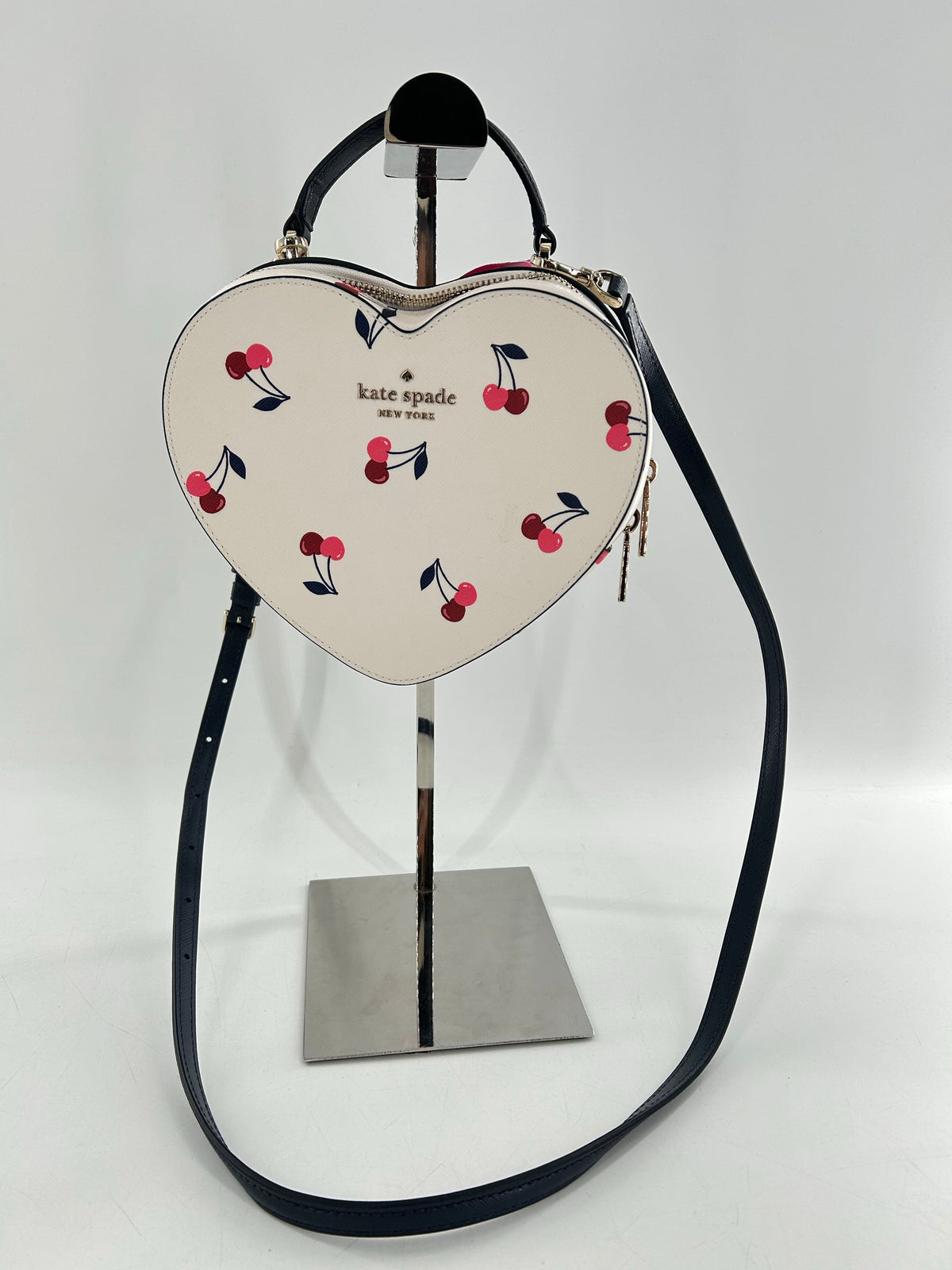 cherry heart crossbody