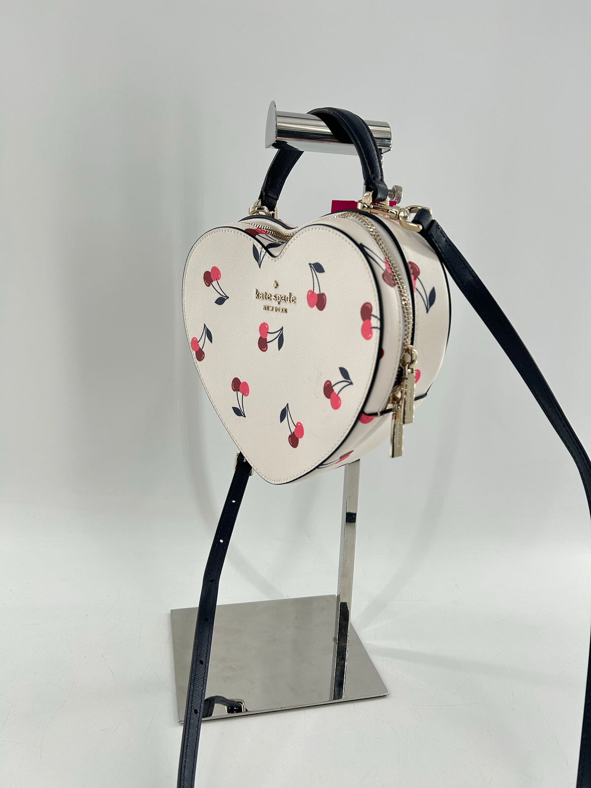 cherry heart crossbody
