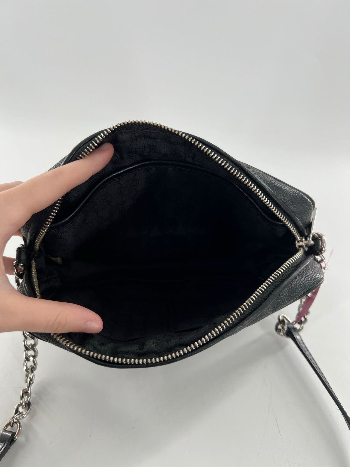 monogram chain strap crossbody