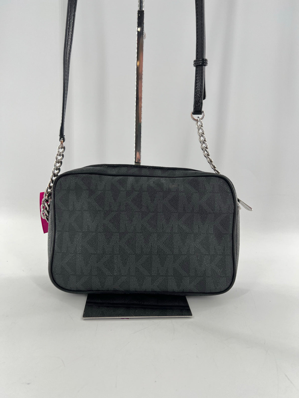 monogram chain strap crossbody