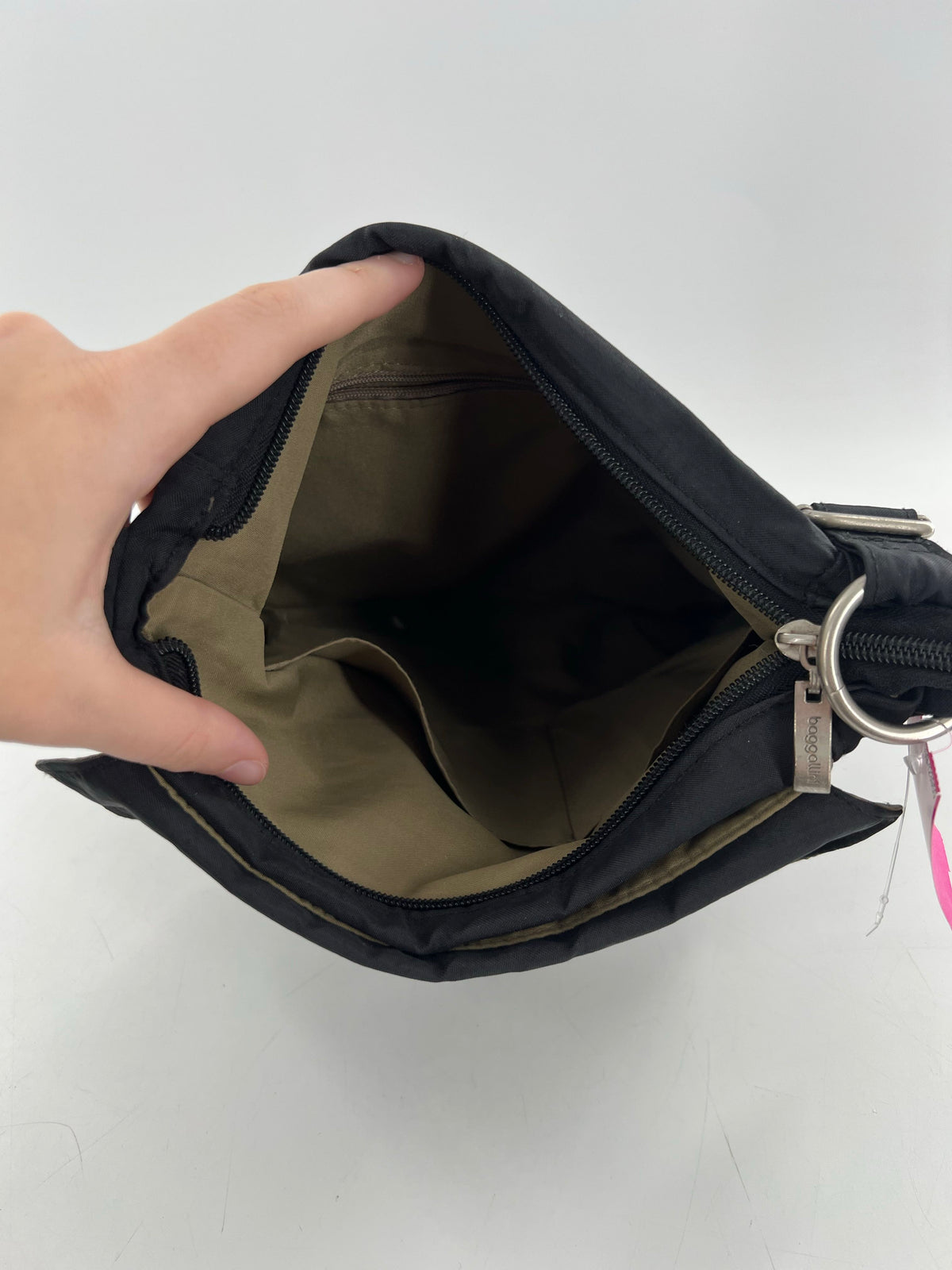 nylon flap crossbody