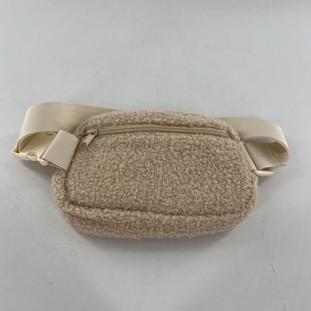 sherpa fleece belt bag