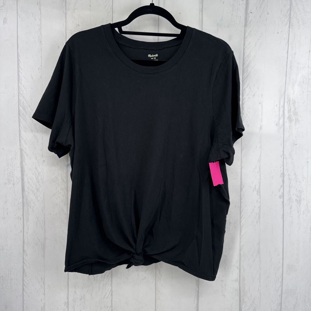 1X round neck s/s tee