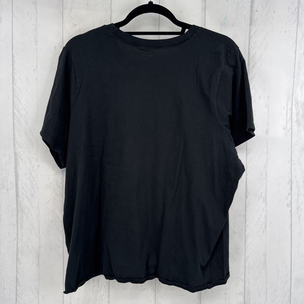 1X round neck s/s tee
