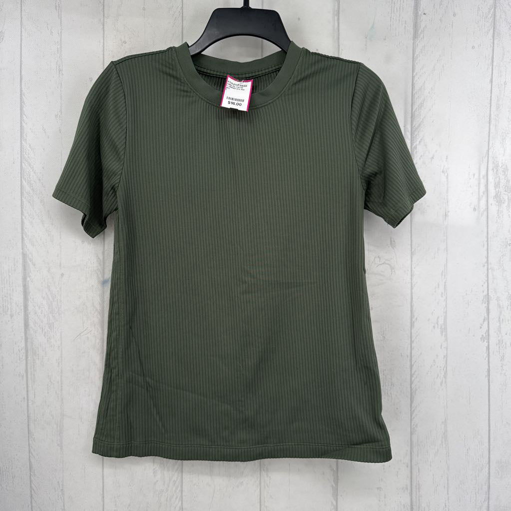 L ribbed s/s tee